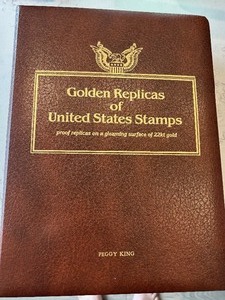 lot 199 image: Book of Gold Foil Stamp Replicas