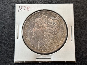 lot 124 image: 1878 Morgan Dollar