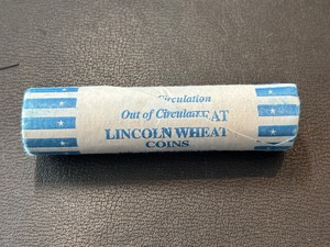 lot 128 image: Lincoln Wheat Cent Roll