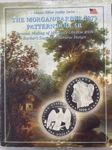 lot 148 image: 1879 Morgan Barber Pattern Dollar Replicas