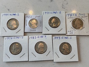 lot 179 image: Proof Coins