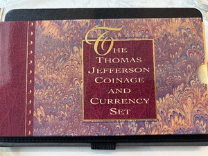 lot 151 image: Thomas Jefferson Coin and Currency Set