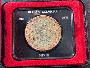 lot 163 image: 1971 Canada Silver Dollar British Columbia