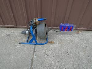 lot 103 image: Super Snake Cobra sewer snake. Used condition. Tested & works. As shown.