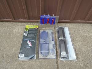 lot 127 image: Char Broil  replacement burners & heat shield. As shown.