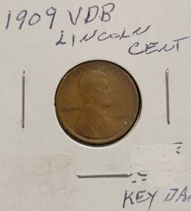 lot 22 image: 1909 VDB Cent