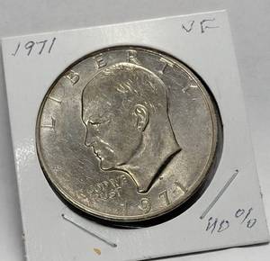 lot 57 image: 1971 Eisenhower  Dollar