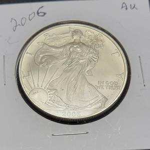 lot 29 image: 2006 1 Oz. Silver Eagle
