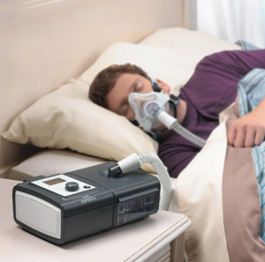 lot 18 image: Philips Respironics REMStar Pro C-Flex CPAP Machine with Carry Bag, Manual, and Power Cord - Great Working Condition No Hose Or Mask Included