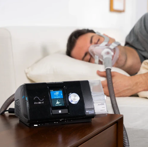 lot 22 image: MSRP $1800 ResMed AirSense 10 AutoSet With HumidAir CPAP Machine WCarry Bag, Reservoir, Data Card & Power Cord - Excellent Working Condition No Mask or Hose Included Only 7200 Machine Hours On It