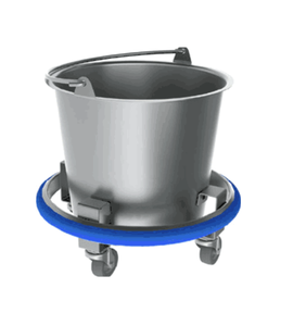 lot 32 image: Lot of 5 Mac Medical Stainless Steel Surgical Kick Bucket Holder - Appear New No Bucket Included