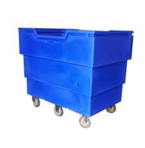 lot 65 image: Maxi Movers M5014 Maxi-Cube Chem-Tainer Chemical Container Cart - In Good Condition