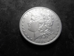 lot 5 image: 1881 O Silver Morgan Dollar