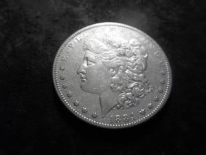 1884 S Silver Morgan Dollar