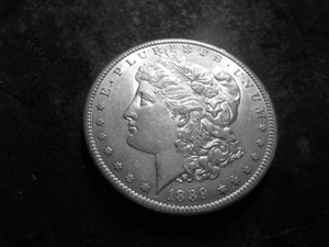 1889 S Silver Morgan Dollar