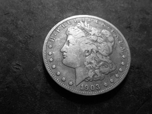 lot 28 image: 1903 S Morgan Silver Dollar