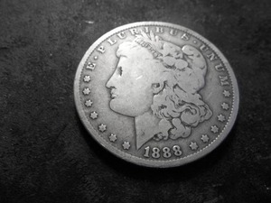 lot 15A image: 1888 O Hot Lips Double Die