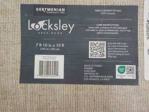 lot 17 image: Locksley 710x 10 Area Rug- New b...