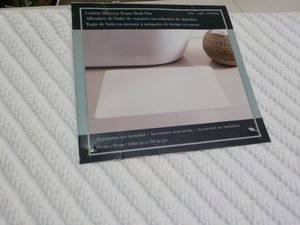 lot 40 image: Cotton Memory Foam Bath Mat 24 x 36...