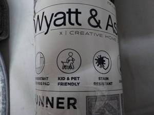 lot 51 image: Wyatt and Ash 24 x 72 Machine Wash...