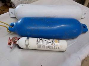 lot 73 image: Buoys and Fire Extinguisher...