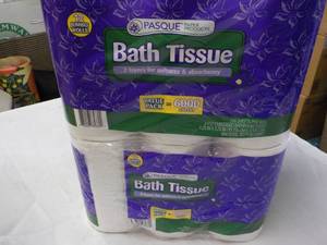 lot 86 image: 24 rolls Pasque 2 ply Toilet Tissue...