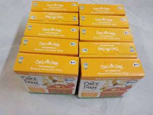 lot 122 image: 10 ct Once Upon a Farm 4 packs bars...
