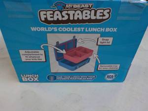 lot 124 image: Mr. Beast Feastables Lunch Box...