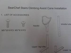 lot 137 image: Sear Chef Climbing Assist...