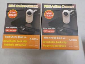 lot 149 image: 2 ct Mini Action Cameras...