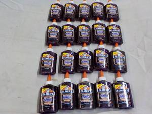 lot 167 image: 20 ct 4 oz Elmers School Glue...