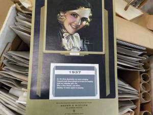 lot 172 image: Brown and Bigelou Calendars - huge ...
