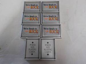 lot 180 image: 8 Decks Poker Size Playing Cards...