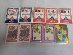 lot 189 image: 10 ct Assortment Playing Cards...