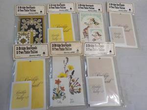 lot 193 image: Bridge Scorepads and Table Tallies...