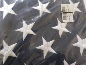 lot 218 image: 3 ft x 6 ft American Flag...