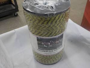 lot 227 image: YellowBlack Polywire 2624 ft...