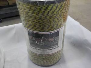 lot 228 image: YellowBlack Polywire 2624 ft...