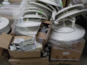 lot 251 image: Satellite Commercial Disks and Moun...