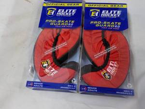lot 257 image: Elite Hockey Pro Skate Guards 2 ct...