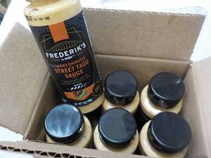 lot 296 image: 6 ct Frederiks Sweet Taco Sauce...