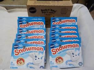 lot 325 image: 24 ct Pillsbury 9.1 oz boxes Snowme...