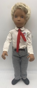 lot 80 image: Sasha Gregor School Doll 314S Blonde Hair Blue Eyes 1983-86