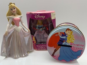 lot 127 image: Disney Sleeping Beauty Collection Figurine, Ornament & Tin