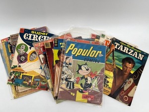 lot 201 image: Assorted Vintage Comic Books Collection including Tarzan and More