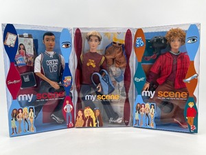 lot 269 image: Set of 3 My Scene Dolls - Sutton, Hudson, and Bryant