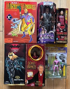lot 369 image: Collection of Six Action Figures - Batgirl, Xena, Lord of the Rings and More