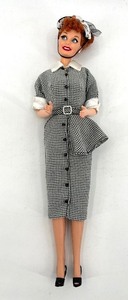 lot 405 image: I Love Lucy Vitameatavegamin Barbie Doll
