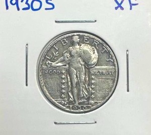 1930-S Standing Liberty Quarter XF