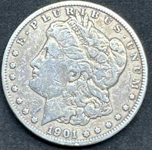 lot 39 image: 1901-O Morgan Silver Dollar